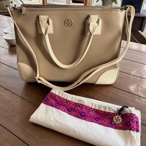 Tory Burch Triple Compartment Tote